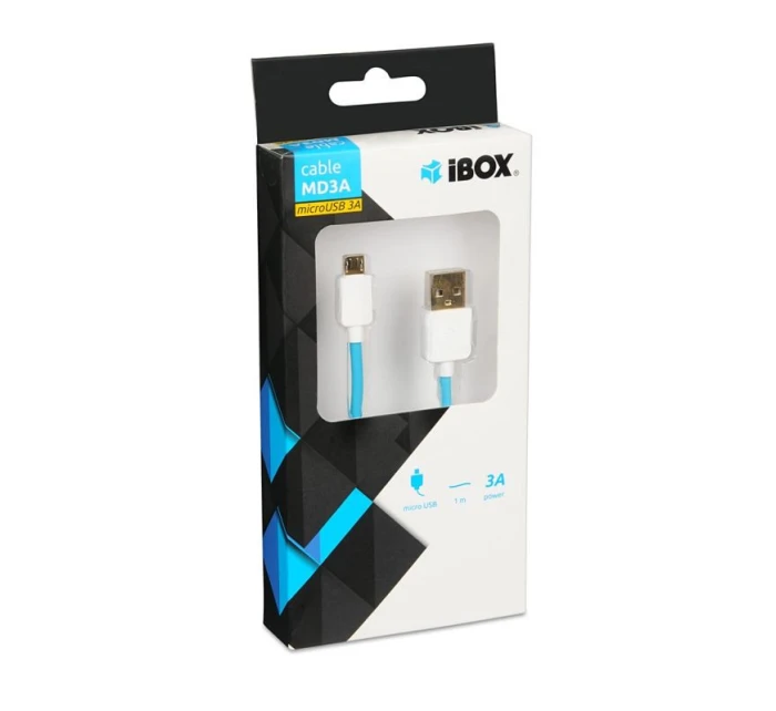 IBOX MICRO USB KABEL 3A MD3A