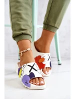 Gumové pantofle s potiskem Bílý model 21575280 - Boto