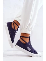Klasické dámské tenisky BIG STAR model 21576022 námořnická modrá - Big Star Shoes Klasické dámské tenisky BIG STAR model 21576022 námořnická modrá - Big Star Shoes