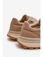 Pánské tenisky Big Star NN174067 Memory Foam System Beige Pánské tenisky Big Star NN174067 Memory Foam System Beige