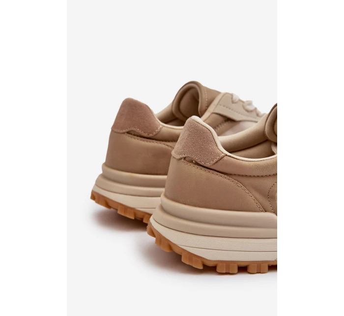 Pánské tenisky Big Star NN174067 Memory Foam System Beige Pánské tenisky Big Star NN174067 Memory Foam System Beige