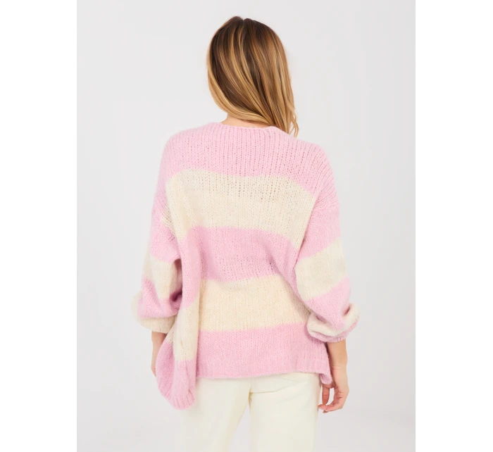 Jumper MI SW 0122.51 světle růžový Jumper MI SW 0122.51 světle růžový