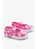 Dětské balerínky v květech růžove Noah