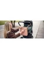 Dámská crossbody kabelka na kočárek Vuch Amma Flowers Beige Dámská crossbody kabelka na kočárek Vuch Amma Flowers Beige