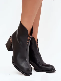 Boty na podpatku  model 217727 Step in style