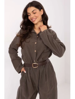 Košile s dlouhým rukávem  model 220824 Italy Moda