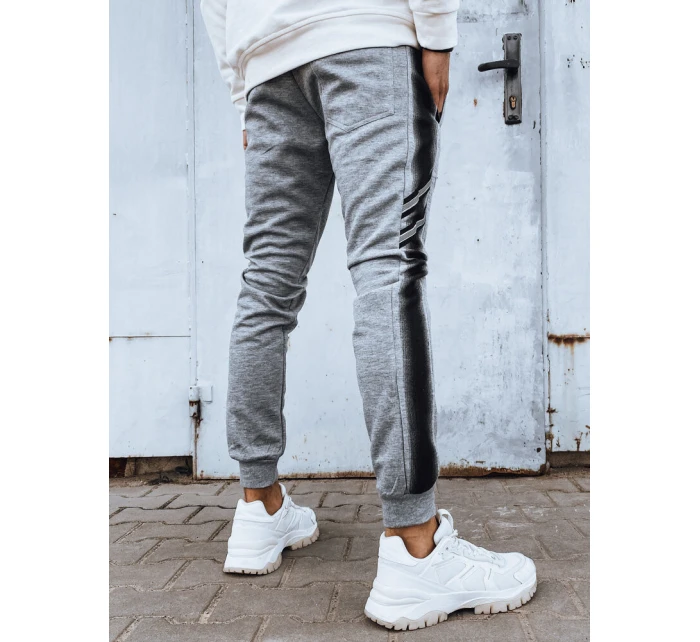 FashionStreet šedé pánské tepláky UX4196 FashionStreet šedé pánské tepláky UX4196