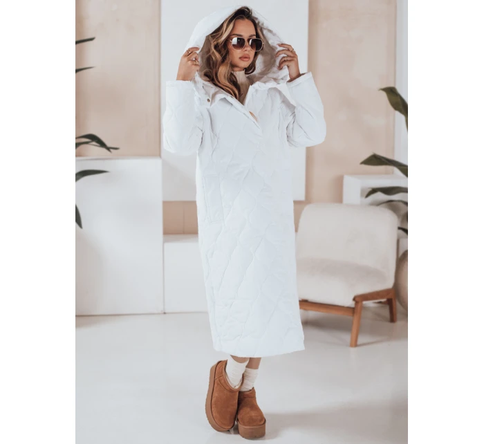 Dámská zimní bunda LIKEMIRA prošívaná bílá FashionStreet TY4928