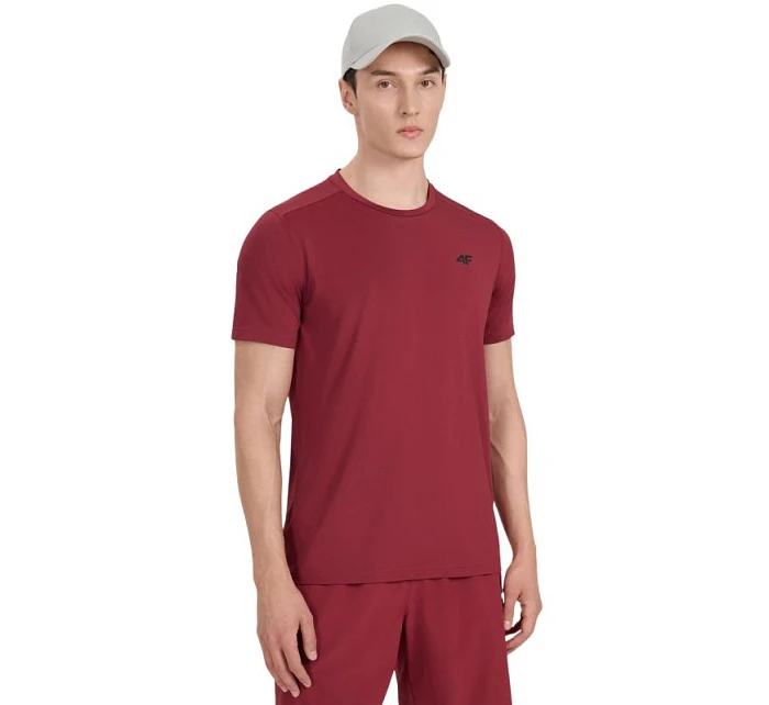 Pánské tričko FNK tmavě červené WAW25TFTS pánské model 21391918 - 4F Pánské tričko FNK tmavě červené WAW25TFTS pánské model 21391918 - 4F