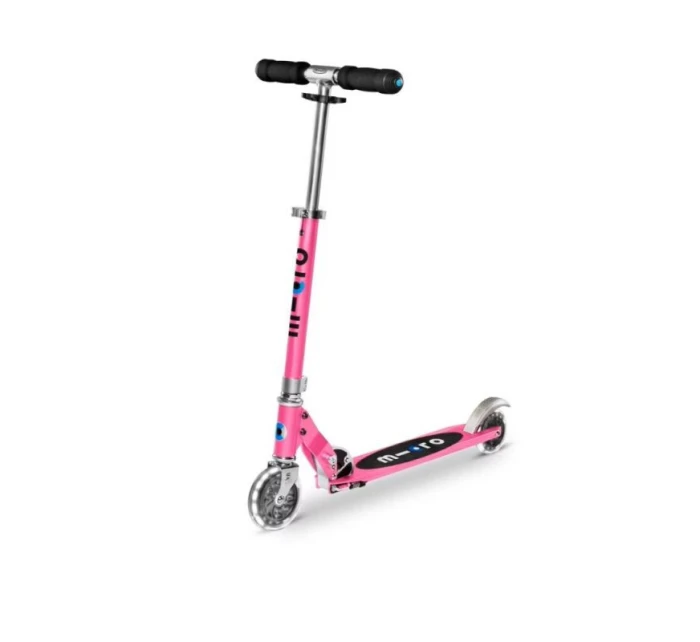 Koloběžka Micro Pink LED + batoh Micro Unicorn XS + světlo Micro Unicorn model 21763963