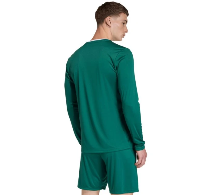 Pánské tričko adidas Entrada 26 s dlouhým rukávem zelené KF5846 pánské