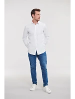 Russell Athletic 960M Elastická košile "Ultimate" s dlouhým rukávem 11.960M white