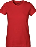 Neutral O 80001 Dámské tričko z těžké bio bavlny 77.8001 red
