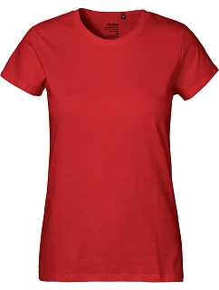 O Dámské tričko z těžké bio bavlny red model 22505475 - Neutral