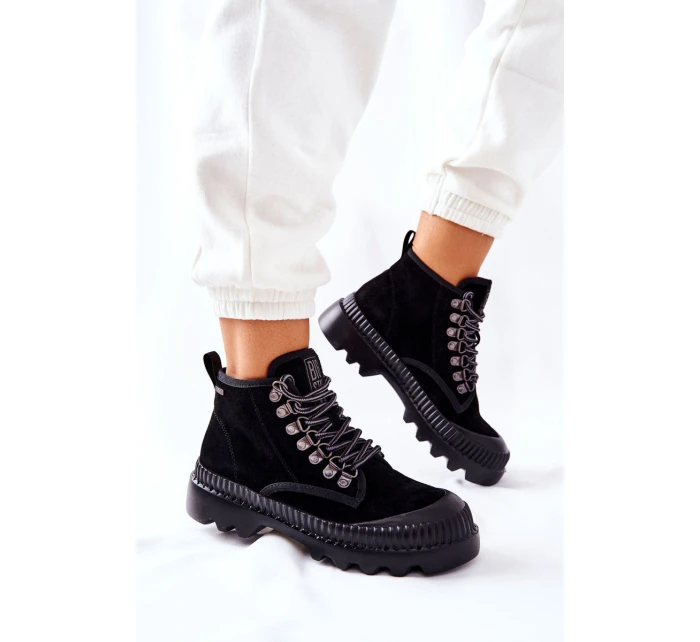 Kožené Boty Big Star černé model 21564910 - Big Star Shoes