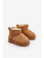 Dětské sněhové boty zateplené Camel Nallita Dětské sněhové boty zateplené Camel Nallita