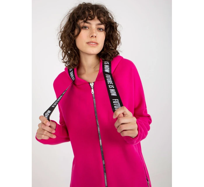 Mikina RV BL 6683.00P fuchsiová