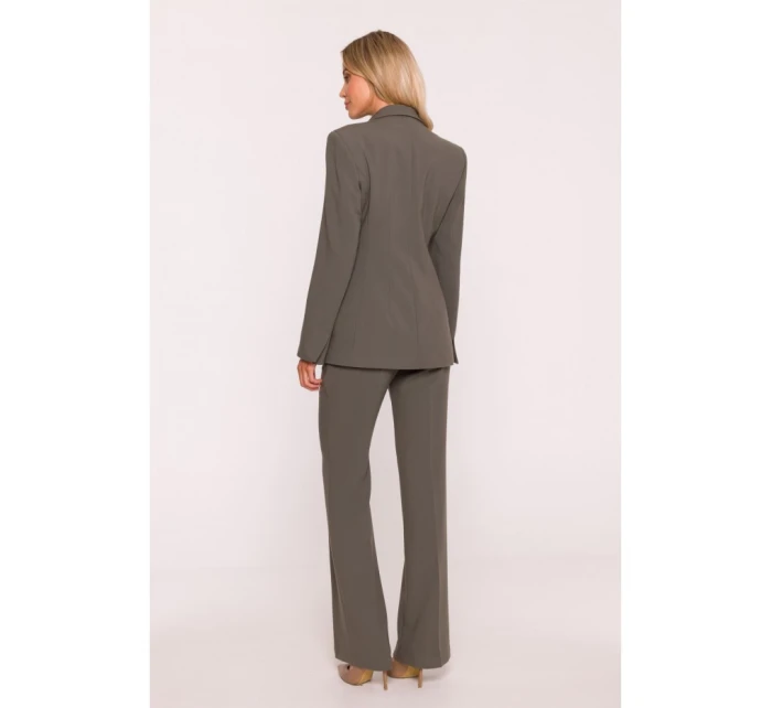 S417 Blejzr s laclem - khaki barva S417 Blejzr s laclem - khaki barva