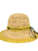 Dámský klobouk hořčicový - Art Of Polo CZ21148-6 one size one size