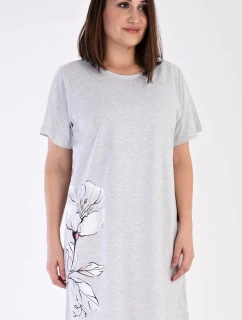 Dámská noční košile model 22011578 Šedá s potiskem - Vienetta