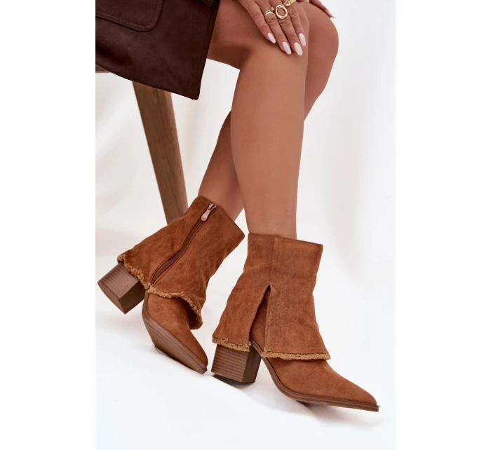 Boty na podpatku  model 219571 Step in style