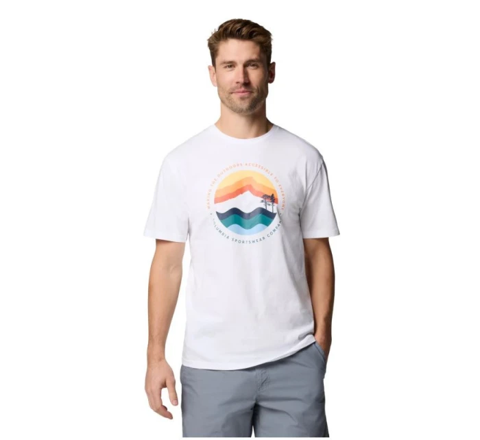 Columbia Path Lake II Graphic Tee M Tričko 1934814111