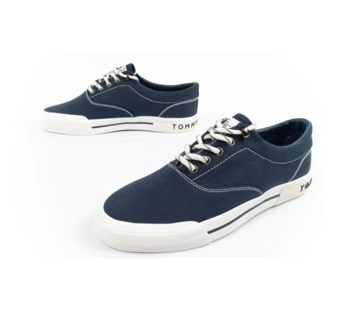 Tommy Hilfiger pánské sportovní boty tenisky módní pohodlné tmavě modré