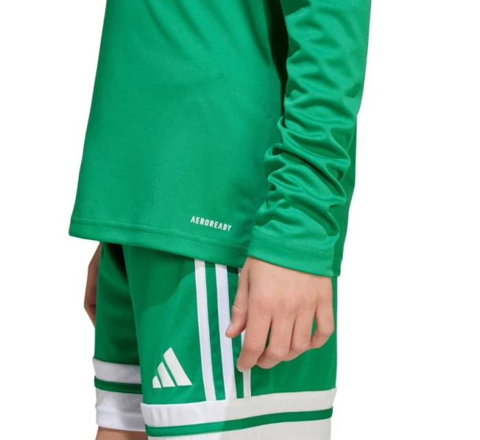 Dětské tričko adidas Squadra 25 s dlouhým rukávem zelené JN7491
