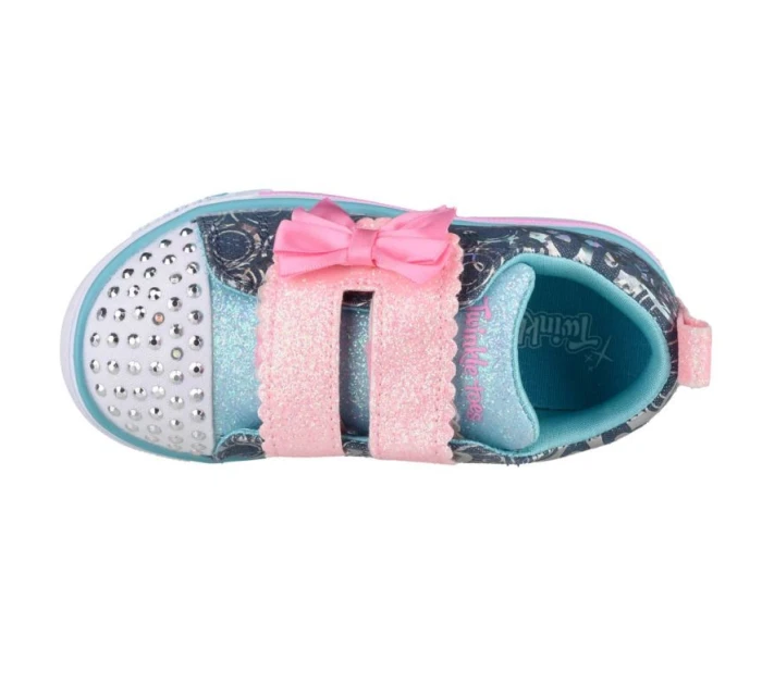 Boty Skechers Sparkle Lite-Lil Heartsland Jr 314754N-DMLT Boty Skechers Sparkle Lite-Lil Heartsland Jr 314754N-DMLT