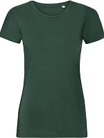 Russell Athletic 108F Dámské tričko Pure Organic 10.108F bottle green