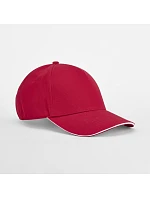 Beechfield B 825C 5 panelová kšiltovka sandwich EarthAware® 53.825C classic red/white Beechfield B 825C 5 panelová kšiltovka sandwich EarthAware® 53.825C classic red/white