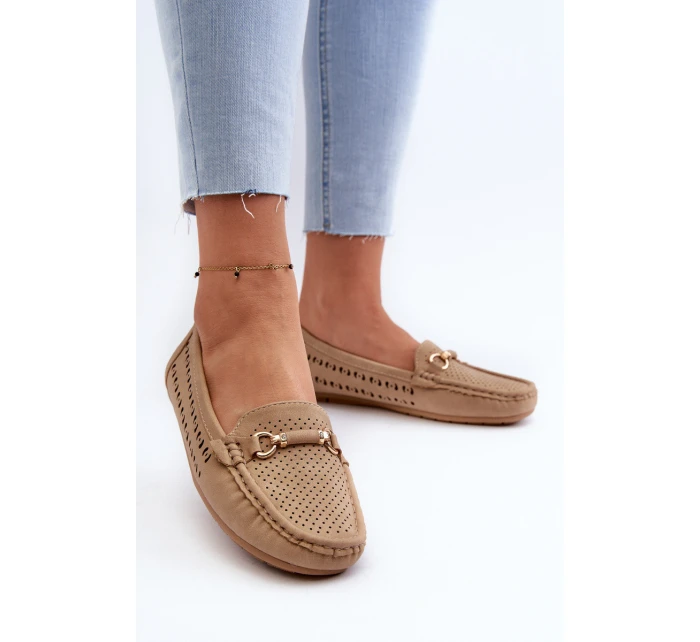 Dámské černé šněrovací mokasíny model 21659416 - Boto Dámské černé šněrovací mokasíny model 21659416 - Boto