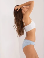 Majtki BR MT model 20170707 4 biało niebieski - FPrice