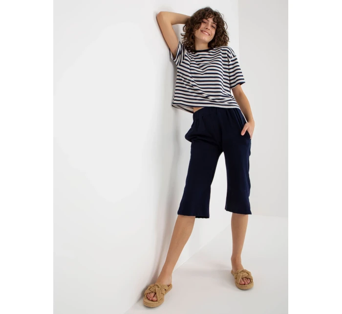 Dámská souprava EM KMPL 749.11 bílá a tmavě modrá - FPrice