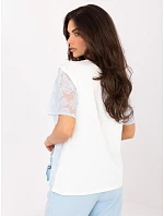 Bluzka LK BZ model 22120689 jasny niebieski - FPrice