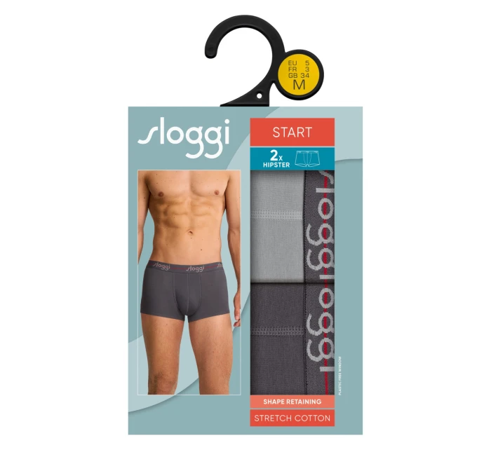 BOXERKY MEN HIPSTER 2PACK model 21263927 - Sloggi