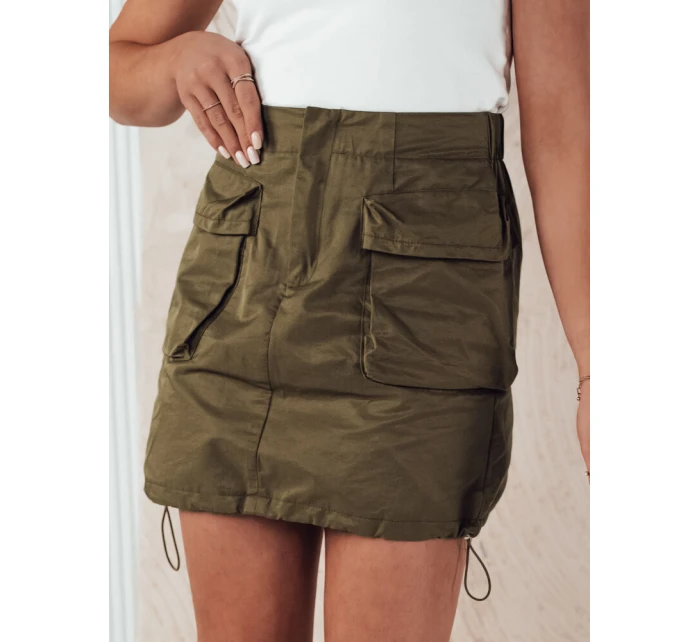 Dámská mini sukně QUILLA zelená FashionStreet CY0438