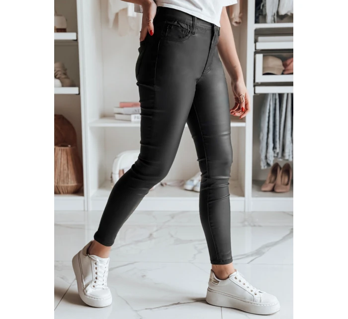 BLACKVIBE dámské kalhoty černé FashionStreet UY2253