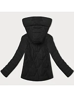 Dámská lehce zateplená bunda se stojáčkem a kapucí J Style černá (16M9229-392) Dámská lehce zateplená bunda se stojáčkem a kapucí J Style černá (16M9229-392)
