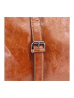 Originální hnědá dámská taška 4794B