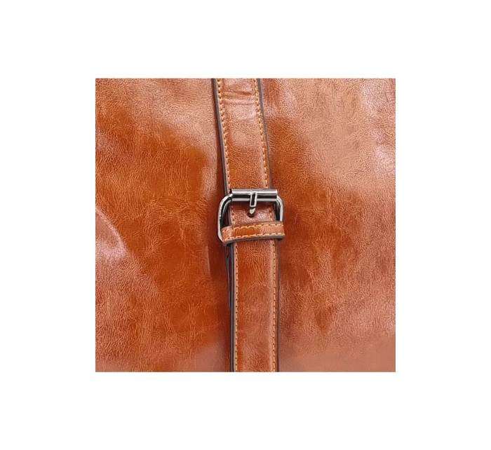 Originální hnědá dámská taška 4794B