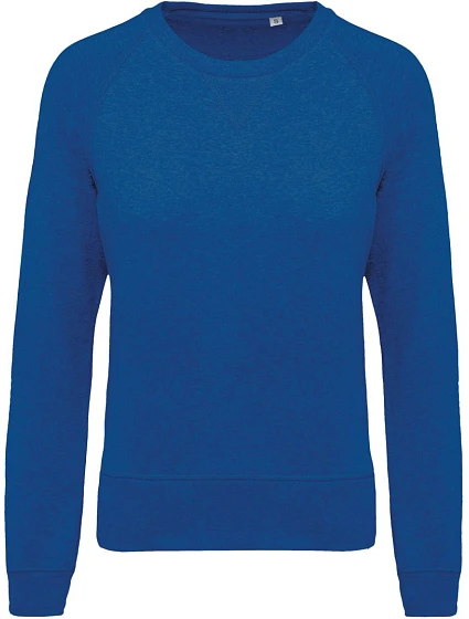 Kariban K 481 Dámská raglánová mikina z bio bavlny 20.K481 ocean blue heather Kariban K 481 Dámská raglánová mikina z bio bavlny 20.K481 ocean blue heather