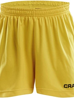 Craft Teamwear Squad Go Short Solid Jr Dětské sportovní kraťasy 82.5586 sweden yellow