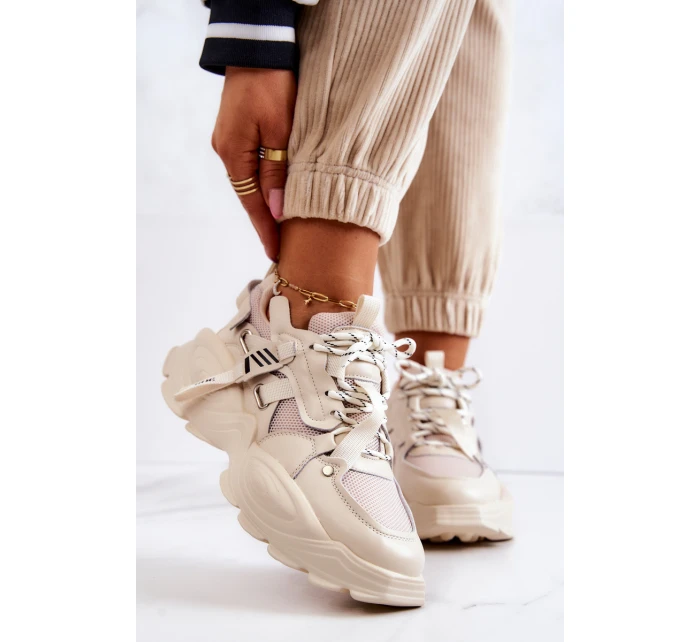 Sportovní obuv Tenisky GOE JJ2N4082 Béžová Sportovní obuv Tenisky GOE JJ2N4082 Béžová