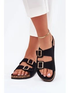 Dámské Pantofle Se Zlatými A Černé model 21703259 - Boto