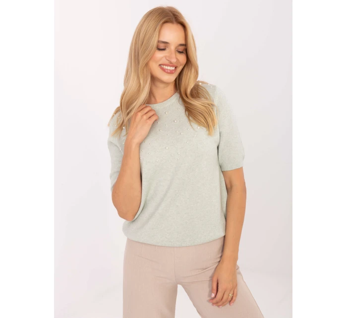 Jumper PM SW PM 5059.15 pistácie Jumper PM SW PM 5059.15 pistácie