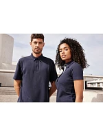 Daiber JN 964 Pánské piqué polo button-down 02.0964 light melange/black Daiber JN 964 Pánské piqué polo button-down 02.0964 light melange/black