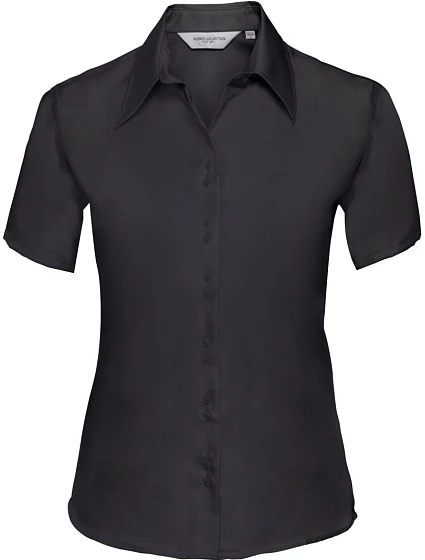 Russell Athletic 957F Nežehlivá halenka s krátkým rukávem 11.957F black Russell Athletic 957F Nežehlivá halenka s krátkým rukávem 11.957F black