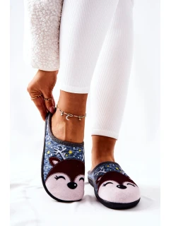 Hřejivé pantofle Modré model 21570610 - Boto