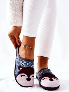 Hřejivé pantofle Modré model 21570610 - Boto